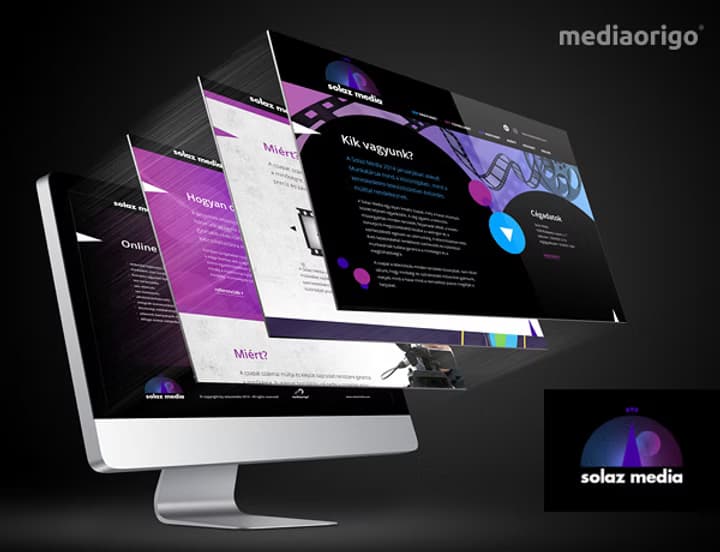 Solaz Media — arculat és ügyviteli rendszer