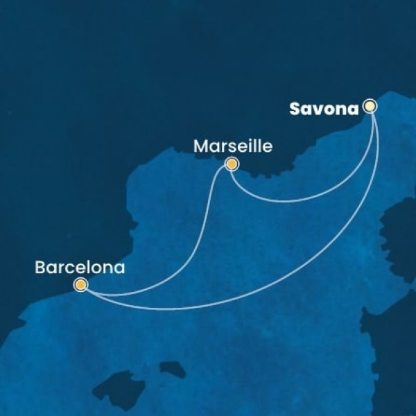 Costa Fascinosa - Olaszország, Spanyolország, Franciaország