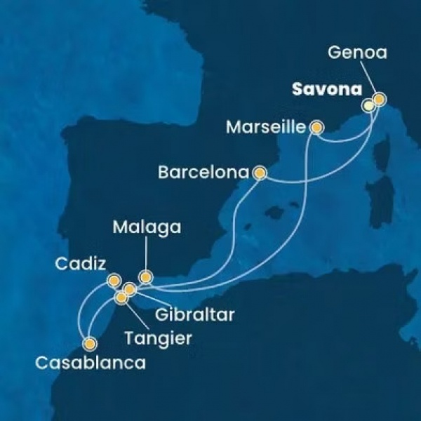 HELLÓ MAROKKÓ! Costa Diadema csoportos hajóút magyar idegenvezetővel