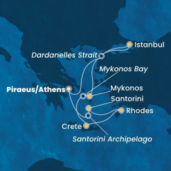 Costa Fortuna - Görögország, Törökország