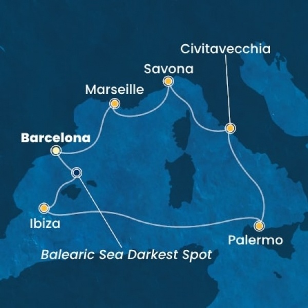 Costa Smeralda - Spanyolország, Baleár-szigetek, Olaszország, Franciaország