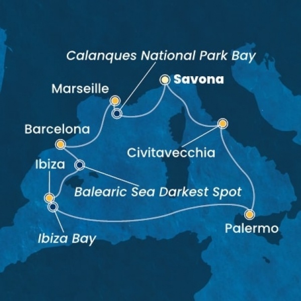 Costa Smeralda - Olaszország, Franciaország, Spanyolország, Baleár-szigetek