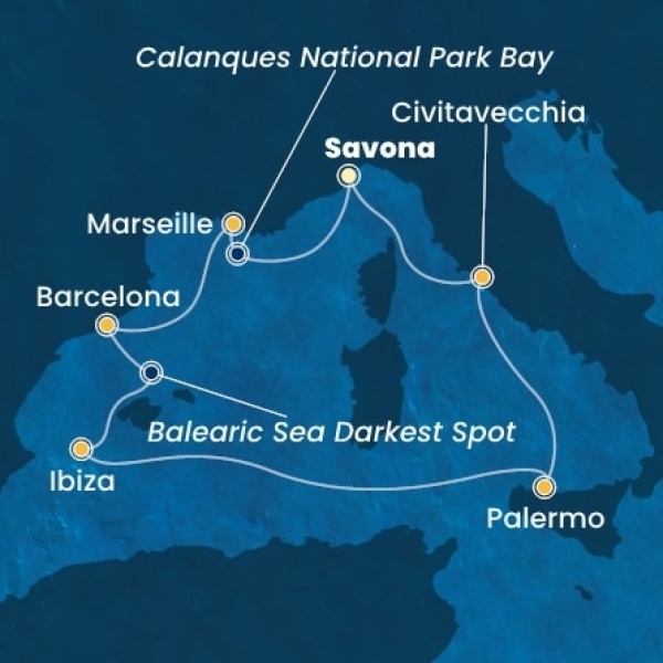 Costa Smeralda - Olaszország, Franciaország, Spanyolország, Baleár-szigetek