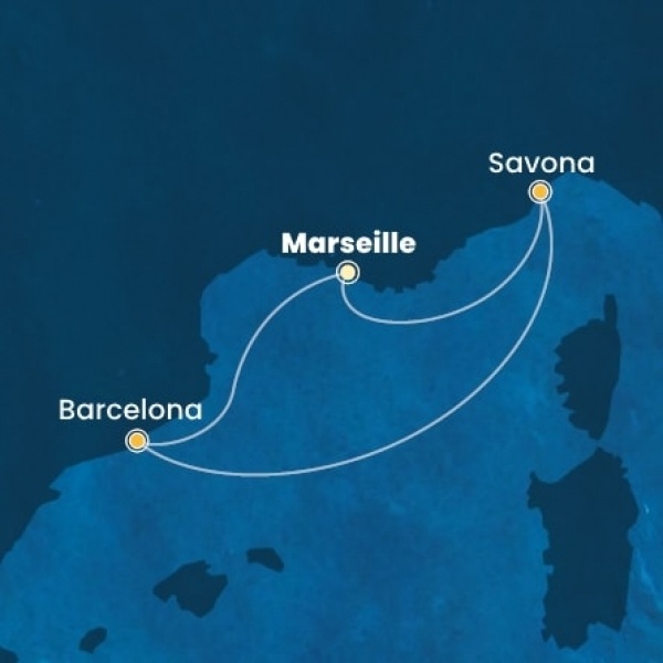 Costa Fascinosa - Franciaország, Olaszország, Spanyolország