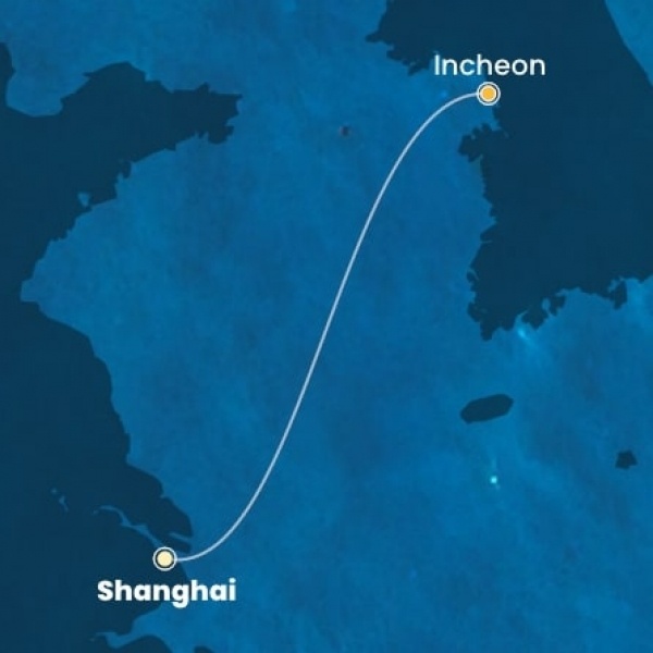 Costa Serena - Kína, South Korea