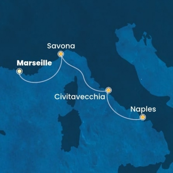 Costa Fascinosa - Franciaország, Olaszország