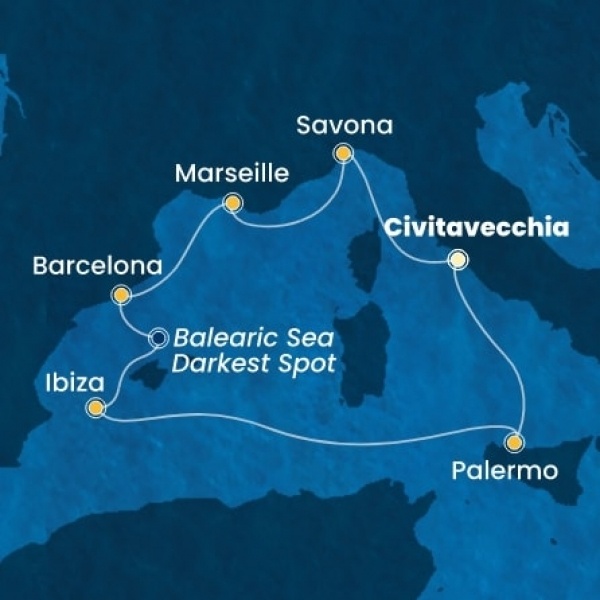 Costa Smeralda - Olaszország, Franciaország, Spanyolország, Baleár-szigetek