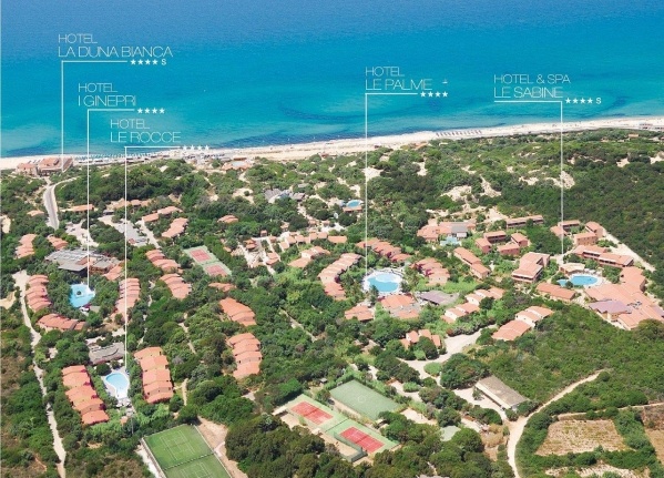 Üdülés Szardínián Le Dune Resort Spa 4*