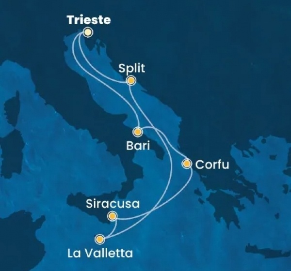 Festői Mediterrán tájakon csoportos hajóút