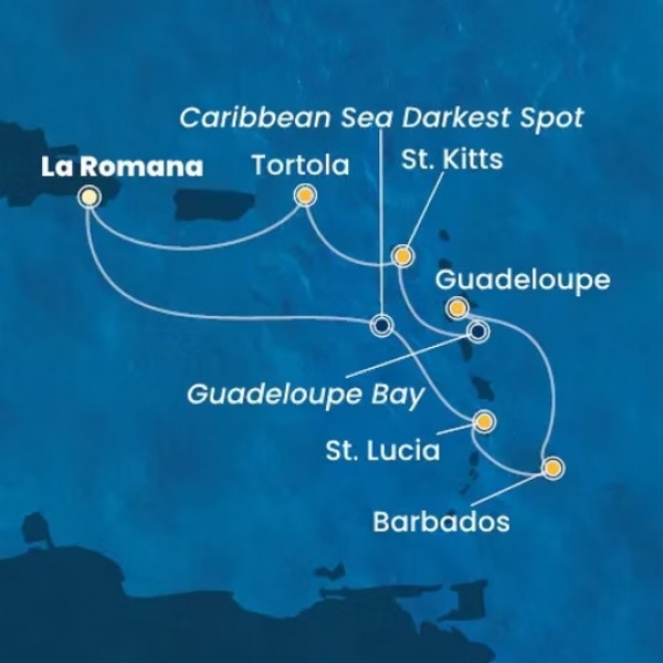 KARIBI ÁLMOK - Pálmafák, fehér homok és egzotikus szigetek | Costa Fascinosa csoportos hajóút magyar idegenvezetővel