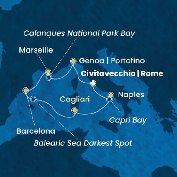 Costa Toscana - Olaszország, Franciaország, Spanyolország