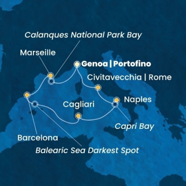 Costa Toscana - Olaszország, Franciaország, Spanyolország