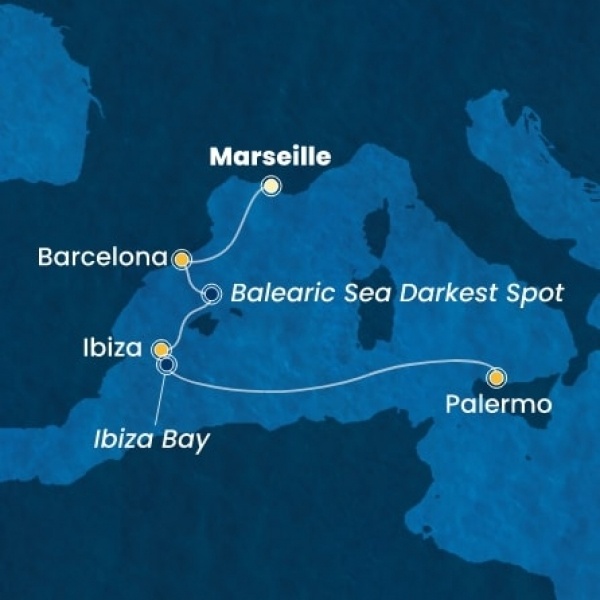 Costa Smeralda - Franciaország, Spanyolország, Baleár-szigetek, Olaszország